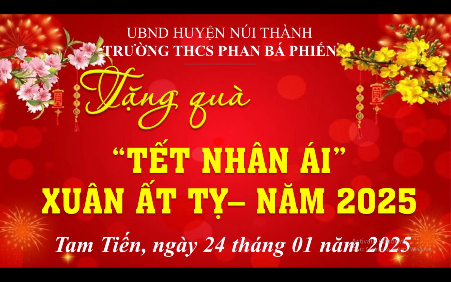 ẤM ÁP "TẾT NHÂN ÁI"